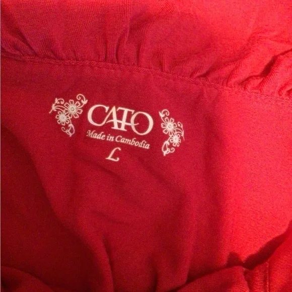 Ladies Large top Cato (0156) - Picture 2 of 3
